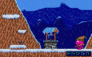 Zimní Dobrodružství atari screenshot